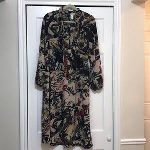 H&M Midi Crepe Dress